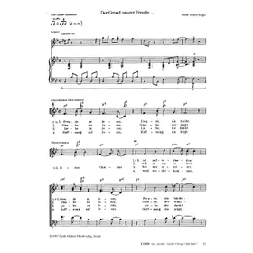 Produktbild des Artikels Der Grund unsrer Freude (Noten - Download)