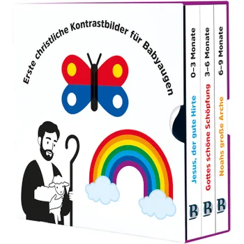 Produktbild des Artikels Erste christliche Kontrastbilder für Babyaugen - ... (Buch - Pappbilderbuch)
