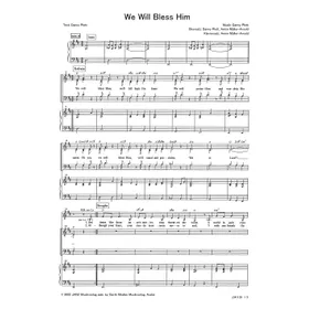 Produktbild des Artikels We Will Bless Him (Noten - Download)