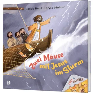 Produktbild des Artikels Zwei Mäuse mit Jesus im Sturm (Buch - Gebunden)