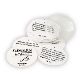 Produktbild des Artikels Bibelpastillen - Texte aus den Evangelien (Schreibwaren)