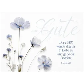 Produktbild des Artikels Faltkarte "Alles Gute" - Geburtstag (Schreibwaren)