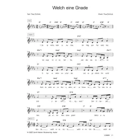 Produktbild des Artikels Welch eine Gnade (Noten - Download)