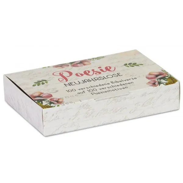 Produktbild des Artikels Neujahrslose "Poesiemotive" (Schreibwaren)