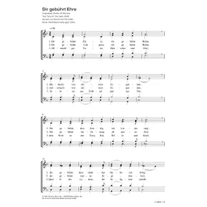 Produktbild des Artikels Dir gebührt Ehre (Noten - Download)