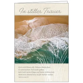 Produktbild des Artikels Faltkarte: In stiller Trauer (Schreibwaren)