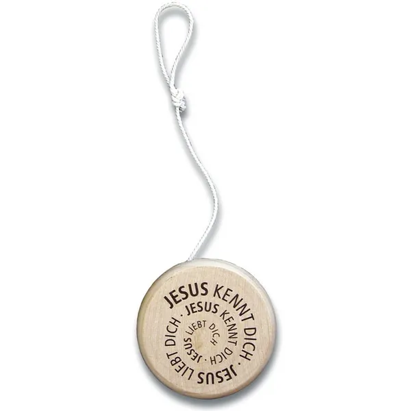 Produktbild des Artikels Holz-Jojo "Jesus kennt dich" ()