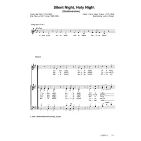Produktbild des Artikels Silent Night, Holy Night (Noten - Download)