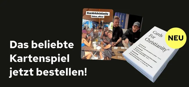 Cards for Christianity - Das Kartenspiel, um einfach und humorvoll über die Bibel ins Gespräch zu kommen