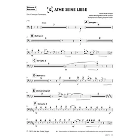 Produktbild des Artikels Atme seine Liebe (3. Posaune) (Noten - Download)