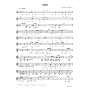 Produktbild des Artikels Ferien (Noten - Download)