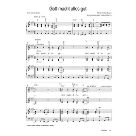 Produktbild des Artikels Gott macht alles gut (Noten - Download)