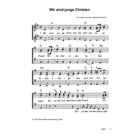 Produktbild des Artikels Wir sind junge Christen (Noten - Download)