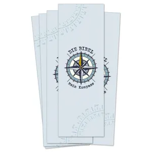 Produktbild des Artikels Lesezeichen "Kompass" - 10 Stk. (Schreibwaren)