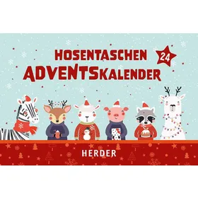Produktbild des Artikels Hosentaschenadventskalender - illustriert (Kalender - Kartoniert)