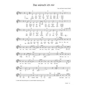 Produktbild des Artikels Das wünsch ich mir (Noten - Download)