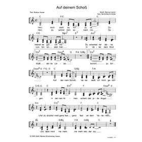 Produktbild des Artikels Auf deinem Schoß (Noten - Download)