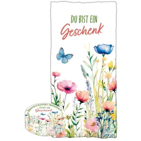 Produktbild des Artikels Überraschungs-Handtuch: Du bist ein Geschenk ()