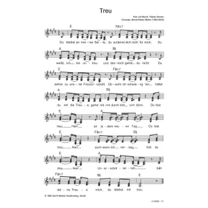 Produktbild des Artikels Treu (Noten - Download)