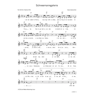 Produktbild des Artikels Schneemanngalerie (Noten - Download)