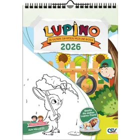 Produktbild des Artikels Lupino 2026 - Kinderkalender (Kalender - Spiralbindung)