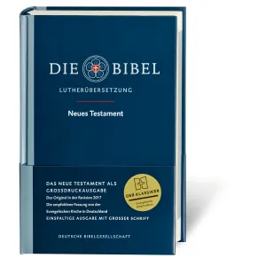 Produktbild des Artikels Lutherbibel revidiert 2017 - NT - Großdruck (Bibel - Gebunden)