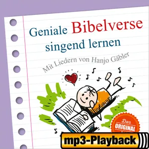 Produktbild des Artikels Geniale Bibelverse singend lernen (Playback ohne Backings) (MP3-Album - Download)