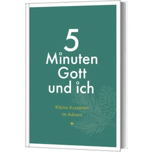 Produktbild des Artikels 5 Minuten Gott und ich - Kleine Auszeiten im Advent (Buch - Gebunden)