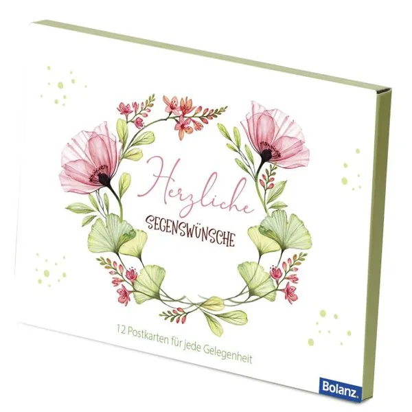 Produktbild des Artikels Postkartenbox "Herzliche Segenswünsche"/Lovely Cards (Schreibwaren)