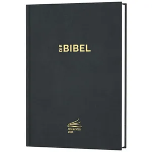 Produktbild des Artikels Schlachter 2000 - Standardausgabe schwarz (Bibel - Gebunden)