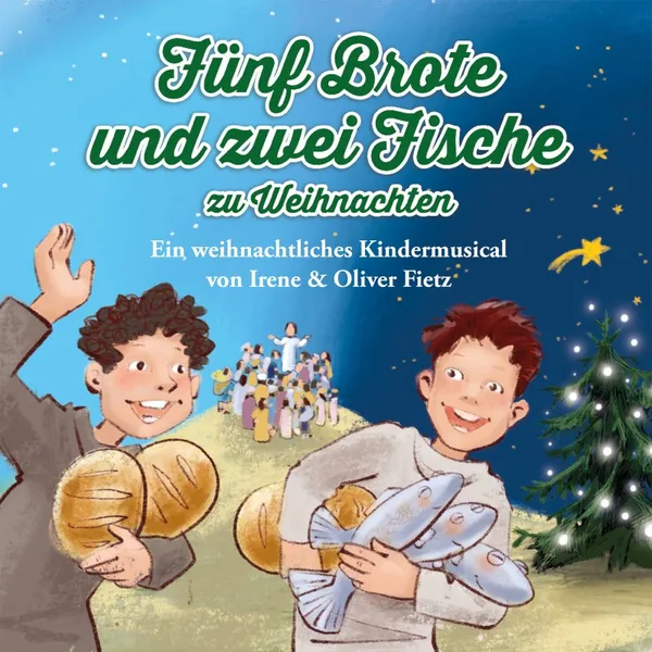Produktbild des Artikels Fünf Brote und zwei Fische zu Weihnachten (Audio - CD)
