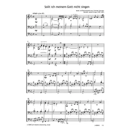 Produktbild des Artikels Sollt ich meinem Gott nicht singen (Noten - Download)