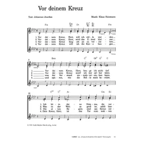 Produktbild des Artikels Vor deinem Kreuz (Noten - Download)