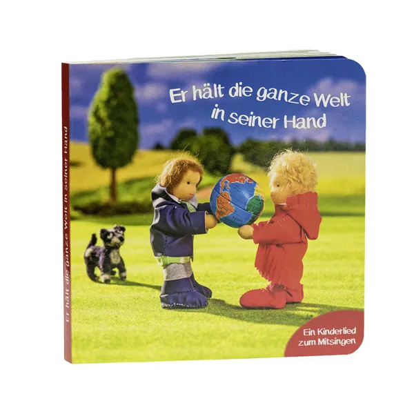 Produktbild des Artikels Er hält die ganze Welt in seiner Hand (Buch - Pappbilderbuch)
