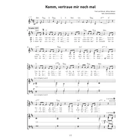 Produktbild des Artikels Komm vertraue mir noch mal (Noten - Download)