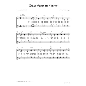 Produktbild des Artikels Guter Vater im Himmel (Noten - Download)