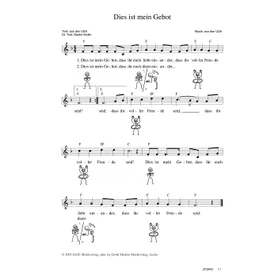 Produktbild des Artikels Dies ist mein Gebot (Noten - Download)