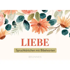 Produktbild des Artikels Spruchkärtchen mit Bibelworten 5 "Liebe" (Schreibwaren)