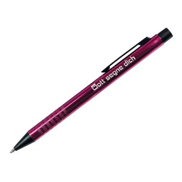 Produktbild des Artikels Metall-Kugelschreiber "Segen" - pink (Schreibwaren)