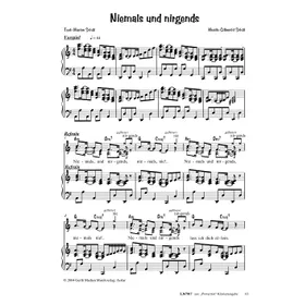 Produktbild des Artikels Niemals und nirgends (Noten - Download)