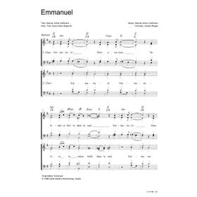 Produktbild des Artikels Emmanuel (Noten - Download)