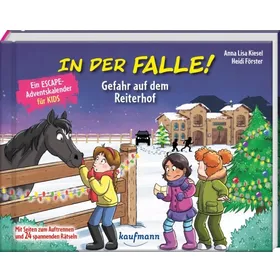Produktbild des Artikels In der Falle! Gefahr auf dem Reiterhof - Adventskalender (Buch - Gebunden)