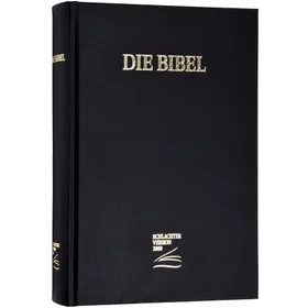 Produktbild des Artikels Schlachter 2000 - Großdruckausgabe, schwarz (Bibel - Gebunden)