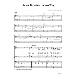 Produktbild des Artikels Segen für deinen neuen Weg (Noten - Download)