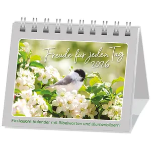 Produktbild des Artikels Freude für jeden Tag 2026 - Mini-Aufstellkalender (Kalender - Spiralbindung)