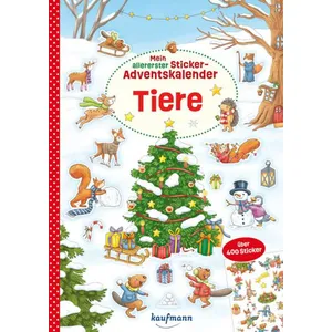 Produktbild des Artikels Mein allererster Sticker-Adventskalender Tiere (Buch - Geheftet)
