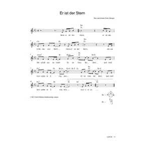 Produktbild des Artikels Er ist der Stern (Noten - Download)