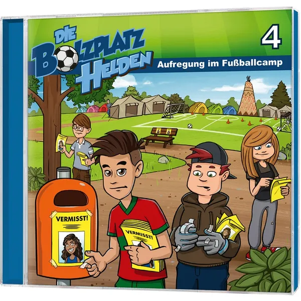 Produktbild des Artikels Aufregung im Fußballcamp - Folge 4 (Hörbuch/Hörspiel - CD)
