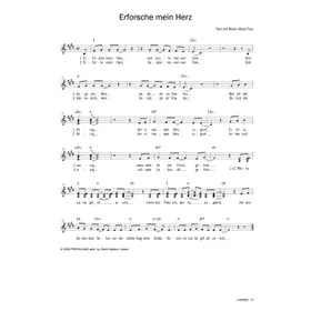 Produktbild des Artikels Erforsche mein Herz (Noten - Download)