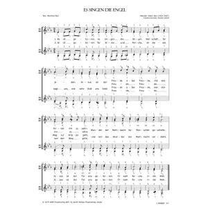 Produktbild des Artikels Es singen die Engel (Noten - Download)